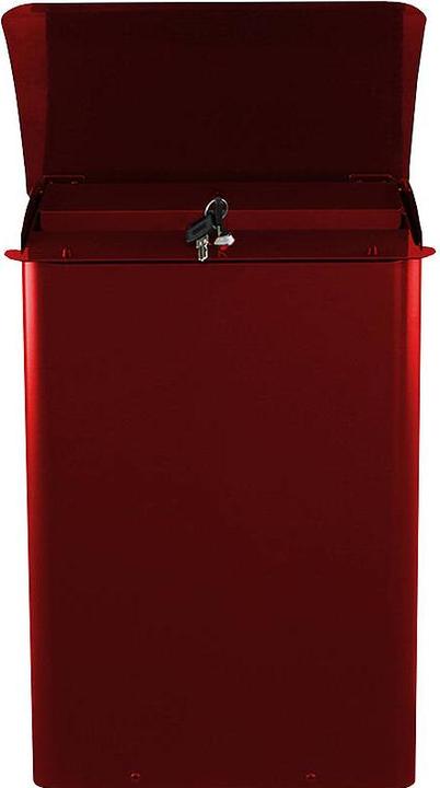 Actual product image SafePost 14 Small security letterbox red