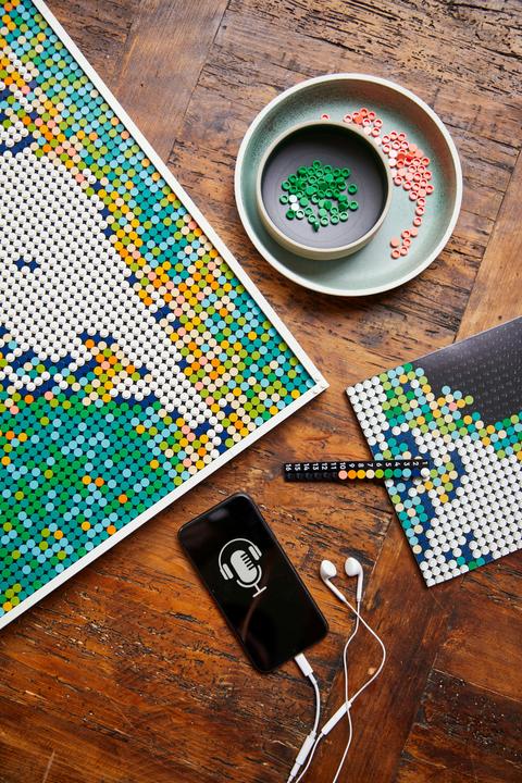 Produktbild LEGO Weltkarte (31203, LEGO Art, LEGO Seltene Sets)