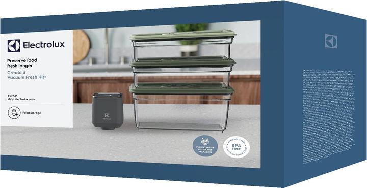 Produktbild Electrolux Create 3 Vakuum Fresh Kit+ (Vakumierer & Lebensmittelbehälter)