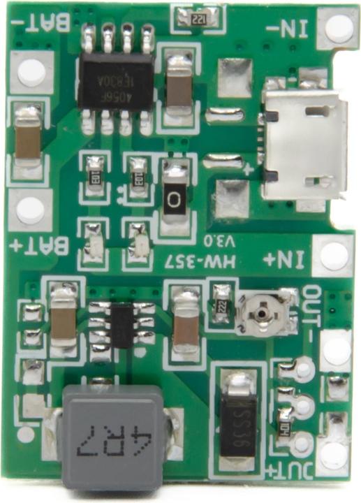 Produktbild Purecrea Li-ion Batterie Lademodul mit DC-DC Step Up Boost Converter