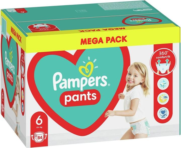 Produktbild Pampers Pants (Gr. 6, Halbmonatsbox, 84 Stück)