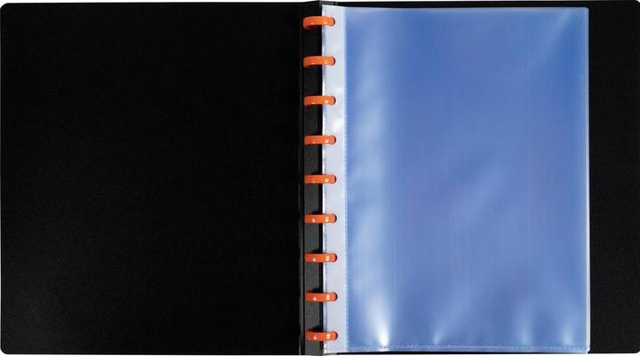 Image du produit Exacompta Protège-documents à anneaux avec pochettes détachables - 60 vues Exactive - A5 - Noir (A5, 90 x)