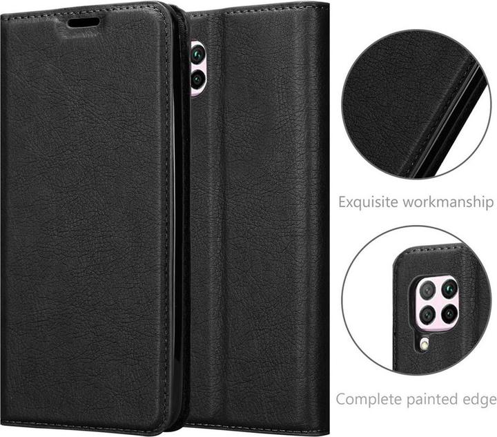 Actual product image Cadorabo Book Invisible Magnet Cover (Huawei Nova 7i, Huawei P40 Lite)