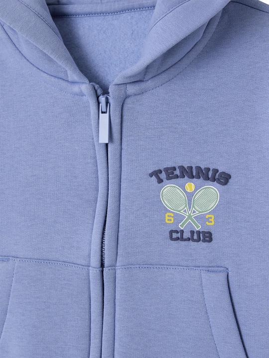 Produktbild Vertbaudet Jungen Sport-Set: T-Shirt, Sweatjacke & Shorts (152)