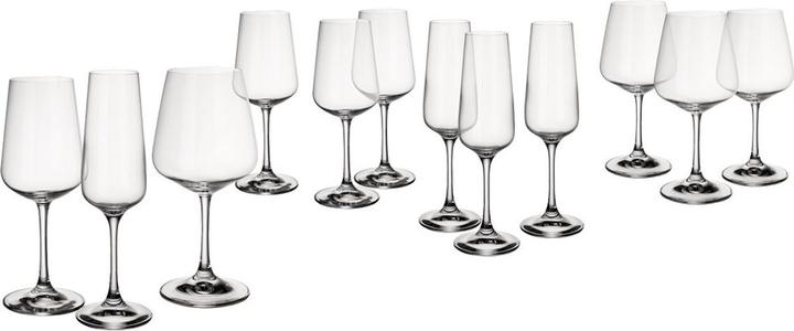 Produktbild Villeroy & Boch Set 12tlg. Ovid (12 Gläser, Weissweingläser, Sektgläser, Rotweingläser)