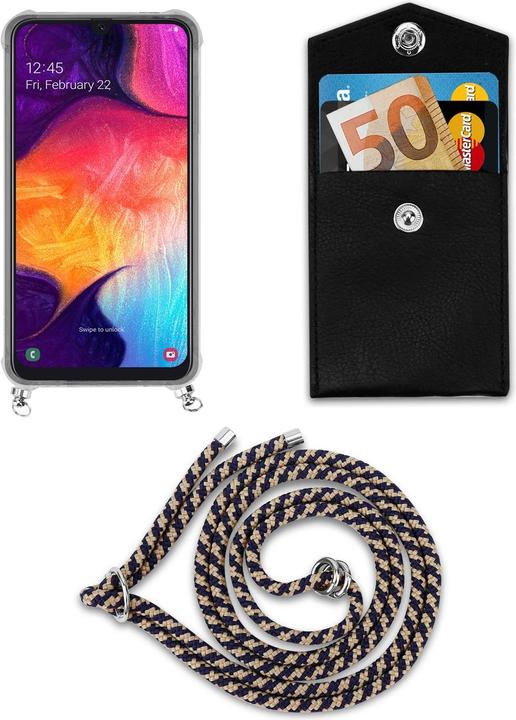 Produktbild Cadorabo TPU Handy Kette SILBER Cover