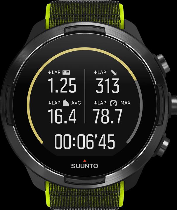 Actual product image Suunto 9 Baro Lime (50 mm)
