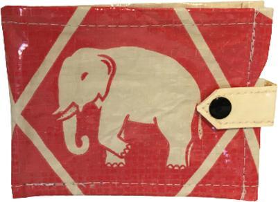 Image du produit Bekos Upcycling - Portefeuille avec languette en sacs de ciment recyclés Elephant
