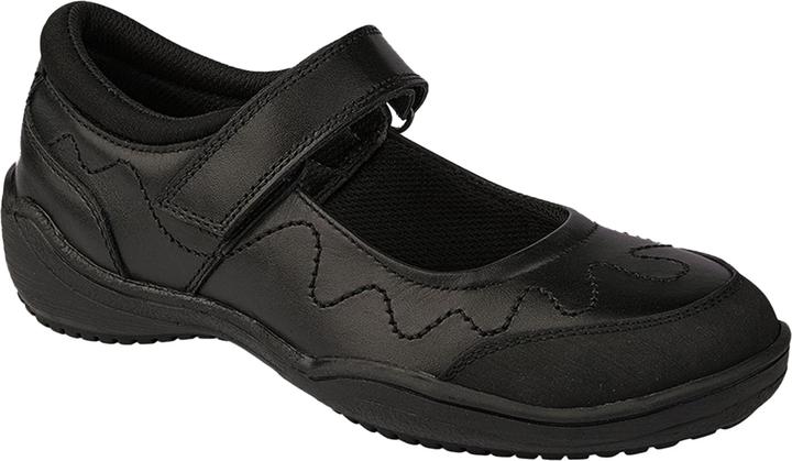 Roamers Mädchen SchulUniformSchuhe Leder