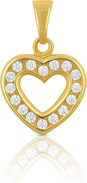 Muau Herz (750/18K Gelbgold)