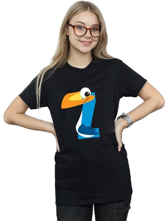 Immagine prodotto Disney Alphabet Z Is For Zazu Maglietta Ampia Donna (S)