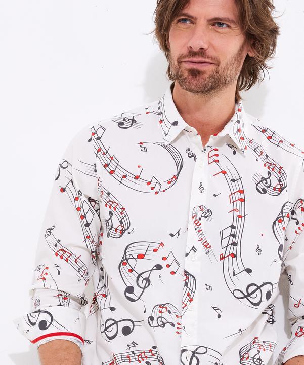 Image du produit Joe Browns Music Note Print Long Sleeve Shirt (XL)