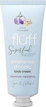 Fluff Body Cream Nourishing Body Plums in Chocolate - 150ML (Körpercreme, 150 ml)