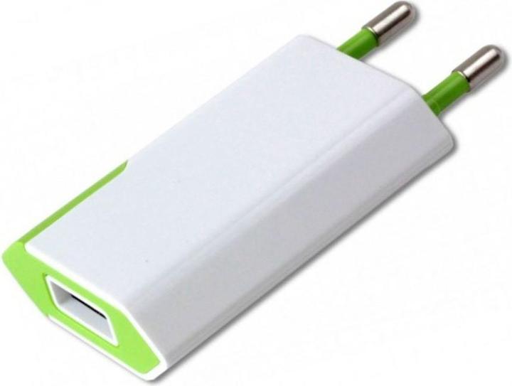 Actual product image Techly Slim USB charger 5V/1A (USB 2.0)