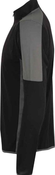 Actual product image Finden & Hales Mens Contrast Zip Neck Midlayer Top (L)