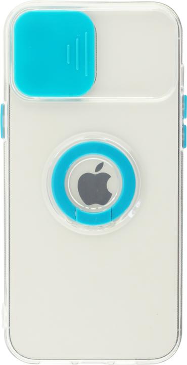 Produktbild PhoneLook Hülle mit Kamera-Slider und Ring blau (Apple iPhone 14 Pro)