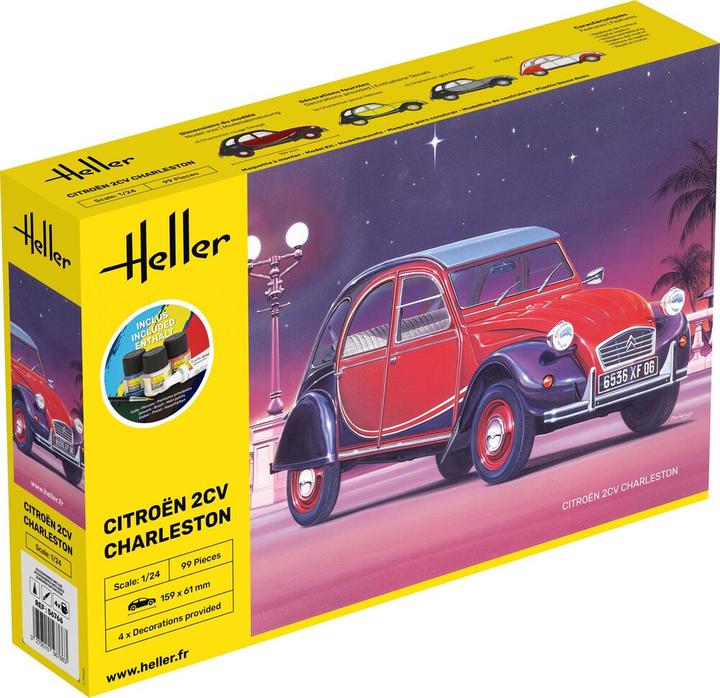 Actual product image Heller STARTER KIT Citroen 2CV Charleston