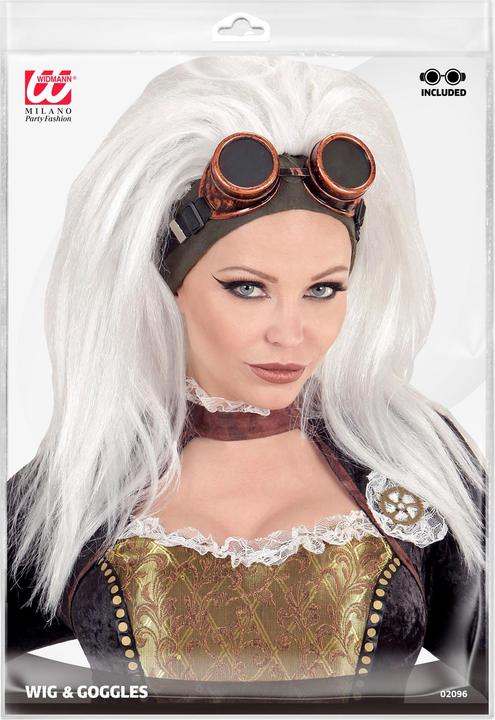 Actual product image Widmann Steampunk wig