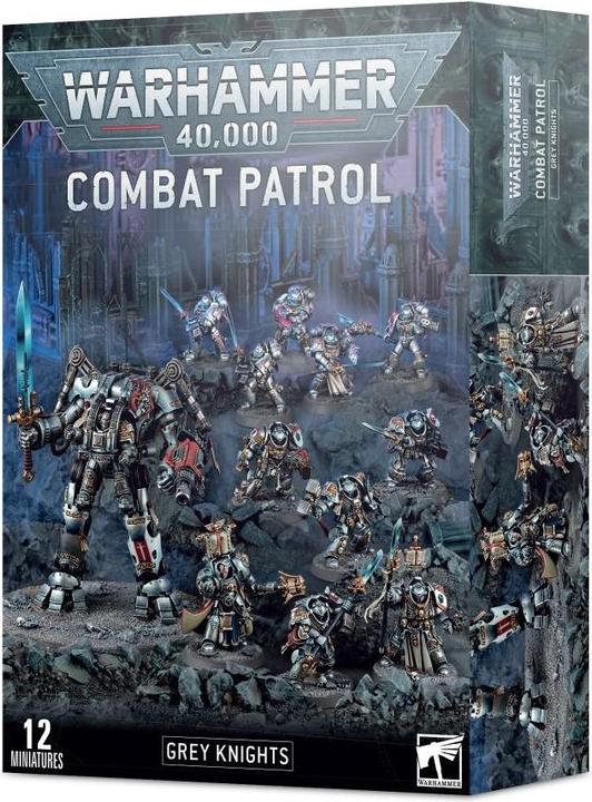 Immagine prodotto Games Workshop Warhammer 40.000 - Pattuglia di combattimento dei Cavalieri Grigi (Materiale sintetico)