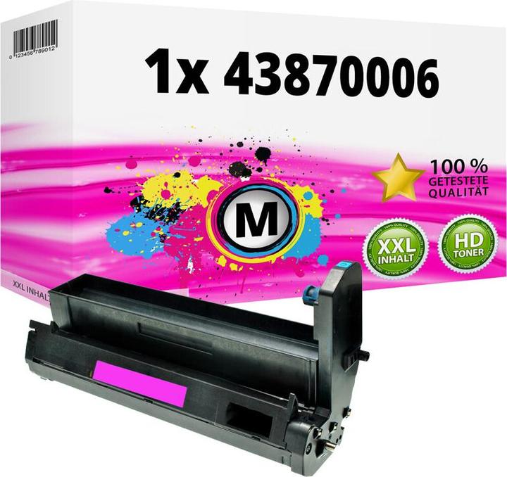 Produktbild Druckfuxx XXL Trommel Magenta für OKI Data C5650N C5650DN C5750N C5750DN 4387000