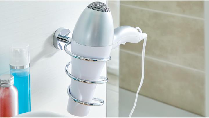 Image du produit tesa SMOOZ Support de sèche-cheveux avec solution adhésive sans perçage