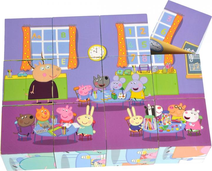 Actual product image Simba Peppa Pig, picture cube (12 pieces)