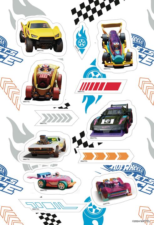 Image du produit Panini Hot Wheels? Let's Race : un jeu d'autocollants et de coloriage endiablé