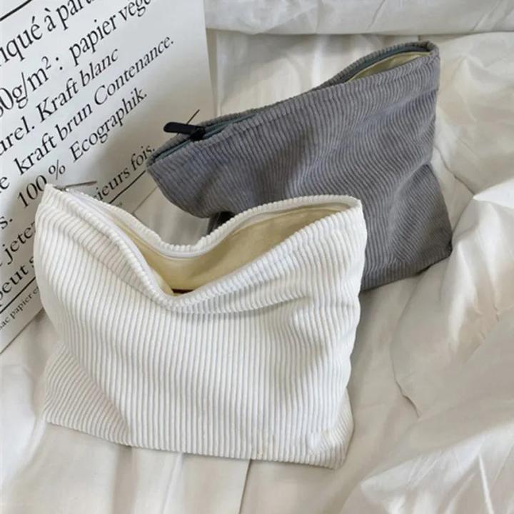 Produktbild Only-Bags.Store Cord Reise Kosmetiktasche Portable Make-up Aufbewahrungstasche Geldbörsen grosse Kapazität
