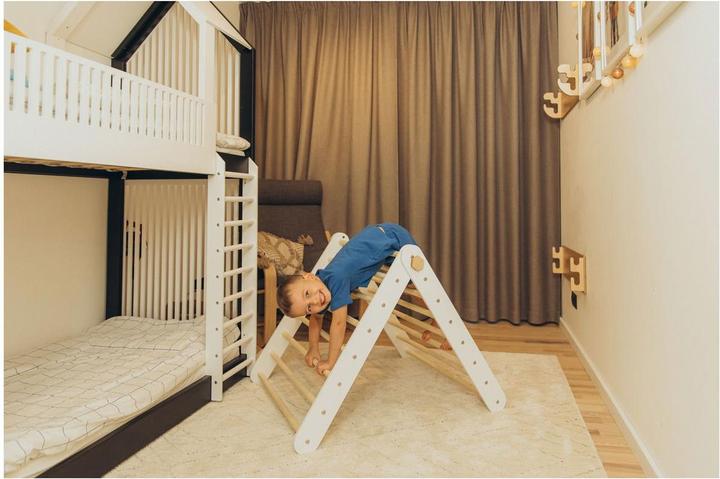 Produktbild Duck Woodworks Kletterdreieck mit Rutsche