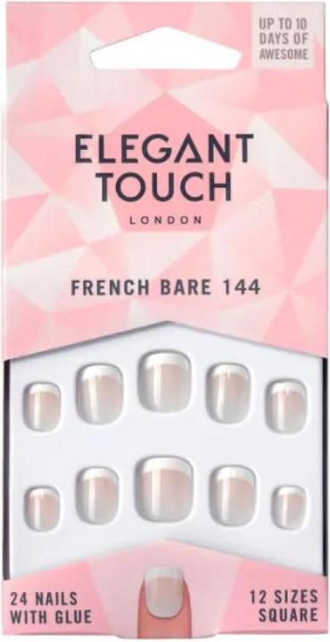 Produktbild Elegant Touch Natural French Bare 144 Xs (Kunstnägel, Beige)