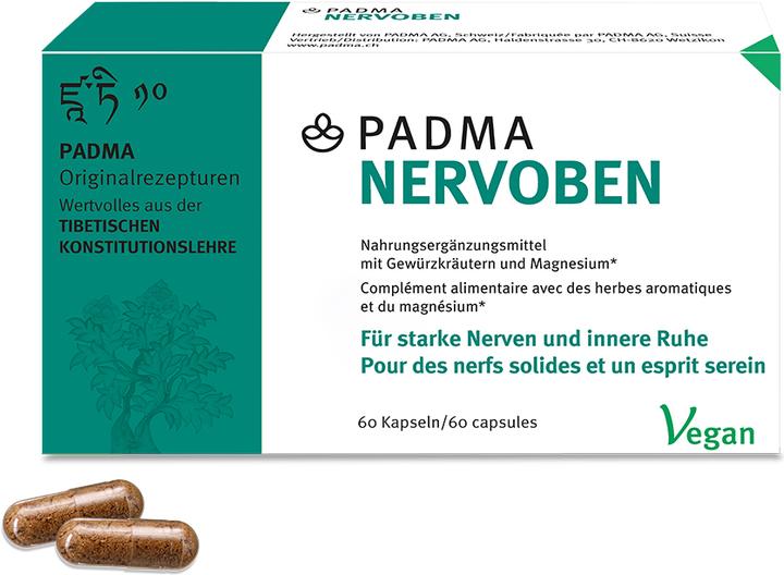 Image du produit Padma Nervoben (60 pièce(s), Capsules, 56 g)