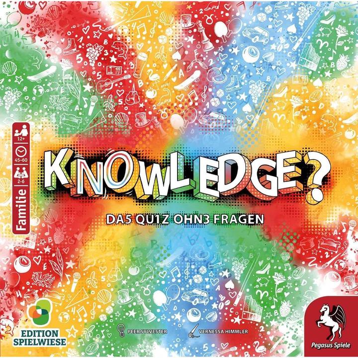 Actual product image Pegasus Knowledge? The quiz without questions (Edition Spielwiese) (German)