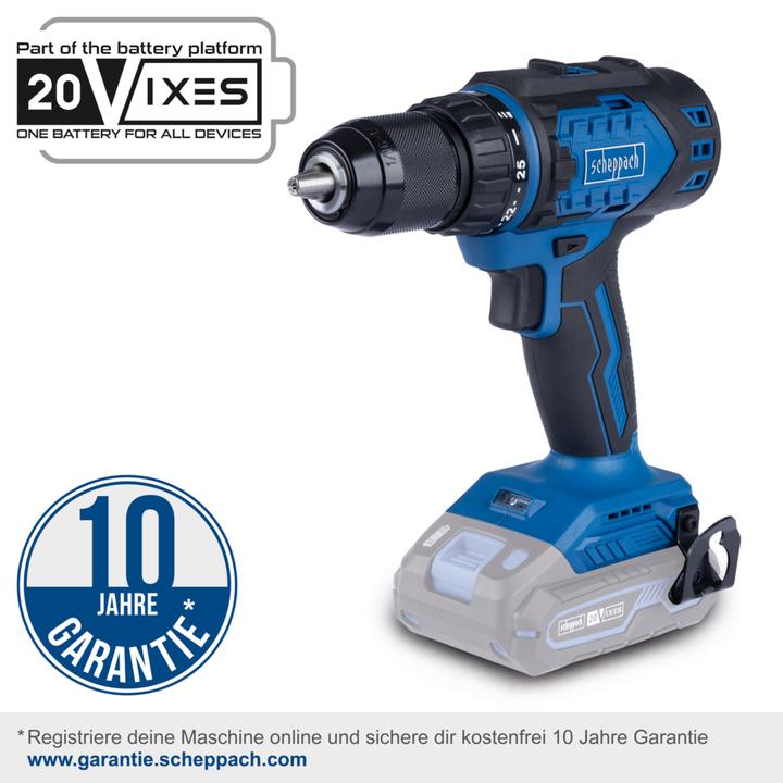 Immagine prodotto Scheppach BC-DD60-X trapano avvitatore a batteria (fai da te)