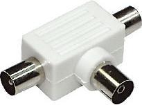 Produktbild Shiverpeaks S/CONN maximum connectivity T-Verteiler, 2 x Stecker und 1x Kupplung (75 dB, Antennenkabel)
