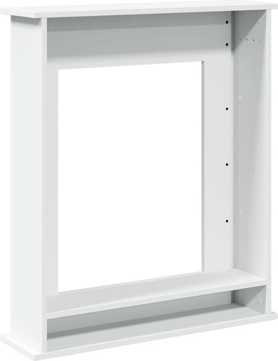 Actual product image VidaXL Fireplace surround Fireplace console Decorative fireplace mantelpiece Fireplace mantle White