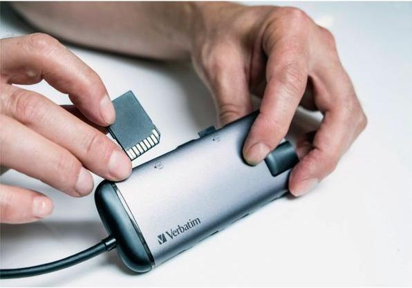 Actual product image Verbatim Multiport (USB-C, 1 Ports)
