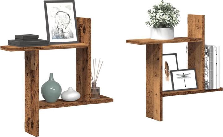 Immagine prodotto VidaXL Mensole a muro 2 pezzi look (50 x 12 x 50 cm)