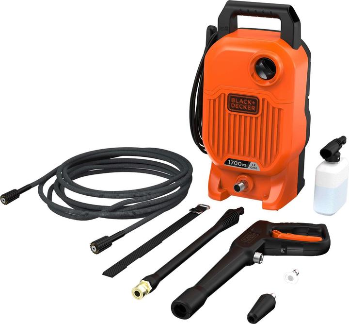 Produktbild Black & Decker BD UNTERLEGSCHEIBE 1300W BEPW1300 110bar (Stromversorgung über USB)