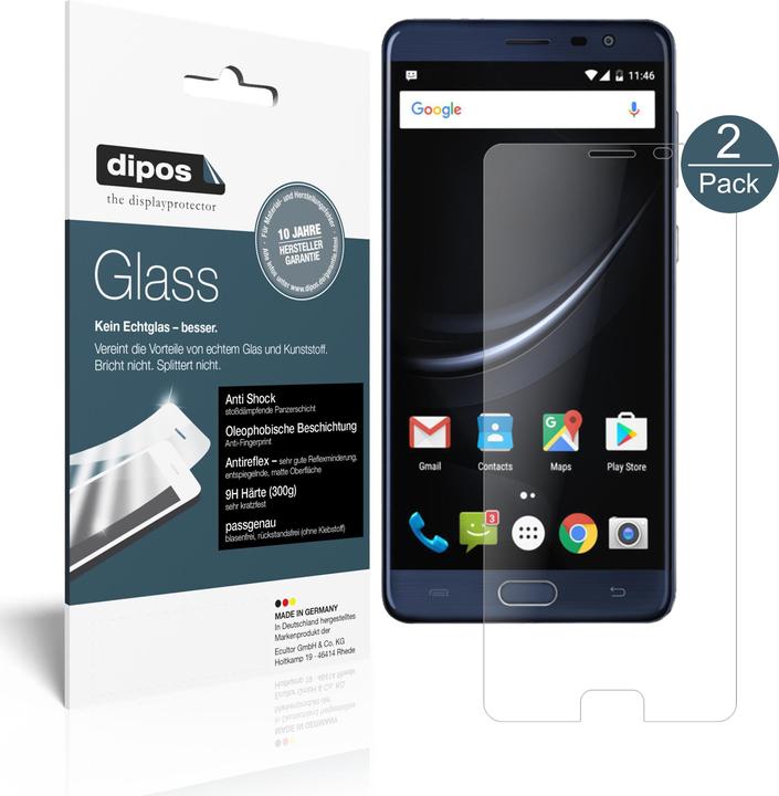 Produktbild Dipos Displayschutz Anti-Shock (2 Stück, Cubot Cheetah 2)