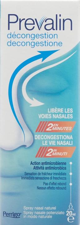 Actual product image Prevalin Spray nose free decongestant effect (1 Piece)