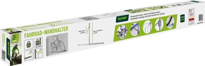 Actual product image Eufab Bicycle wall holder Number of
