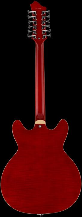 Immagine prodotto Hagstrom Chitarra elettrica, Viking DLX, Wild Cherry Trasparente, 12 corde (Chitarra elettrica)