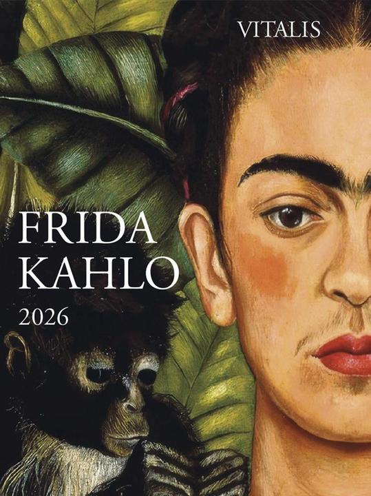 Vitalis Frida Kahlo 2026 (Anglais)