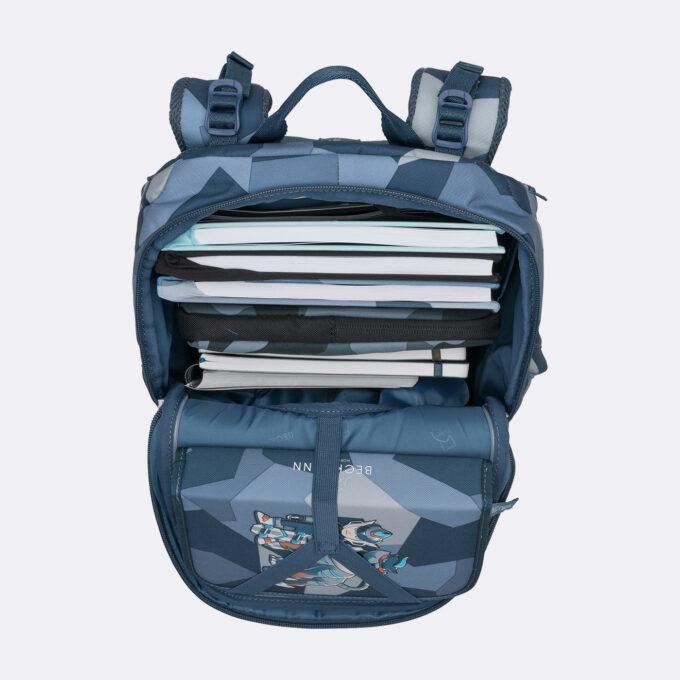 Produktbild Beckmann Schulrucksack Active Air FLX mit Wendetasche (25 l)