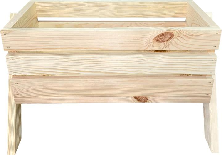 Produktbild Natura Punto Blumenkasten aus Holz mit 4 Standfüssen (31.50 cm)