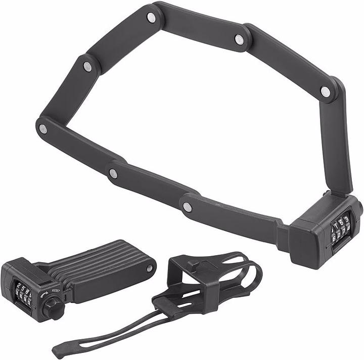 Image du produit Semptec Antivol pliable avec code à 4 chiffres (82 cm)
