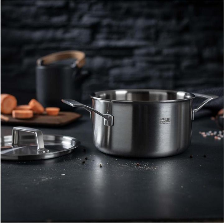 Actual product image Kuhn Rikon Culinary Fiveply (24 cm, Pan set + pot set, Stainless steel)