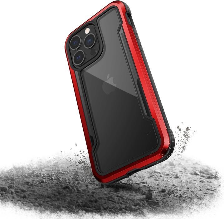 Image du produit X-Doria Raptic Shield Pro - Étui pour iPhone 13 Pro (Anti-bactérien) (Rouge) (Apple iPhone 13 Pro)