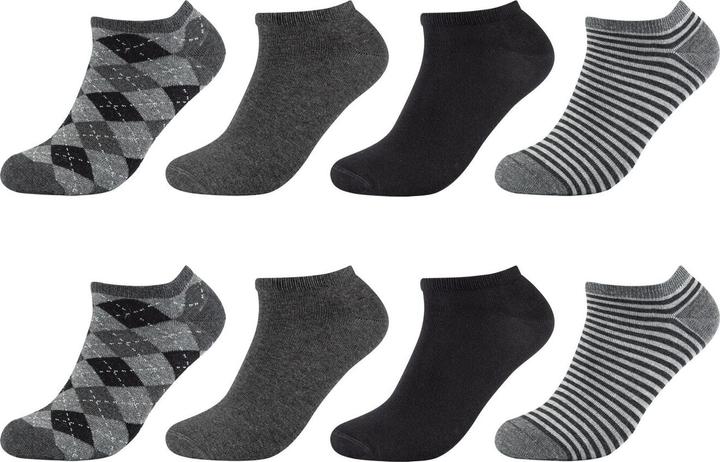 Immagine prodotto S.Oliver Sneaker unisex con motivo essenziale 8p (confezione da 8, 39, 42)