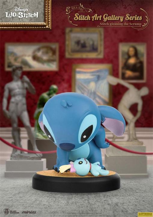 Actual product image Beast Kingdom Lilo & Stitch assotiment figurines Mini Egg Attack 8 cm Stitch Art Gallery Series (6)
